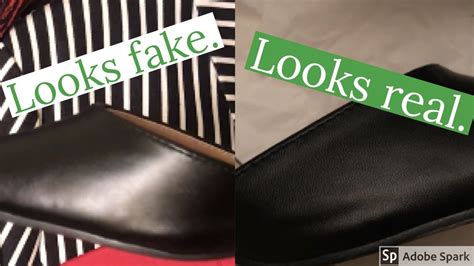 how to improve the look of fake leather shoes|faux leather looks real.